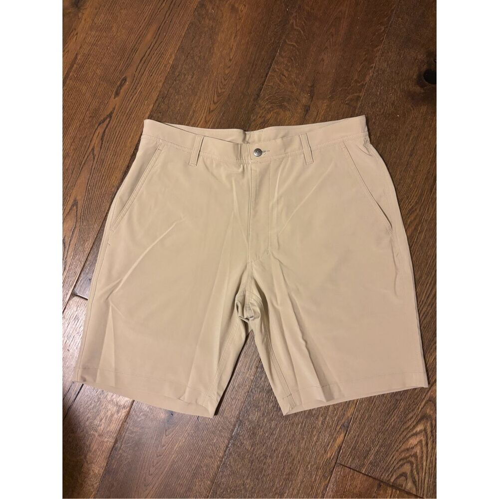 Footjoy golf shorts performance outdoor stretch quick dry 34 tan
